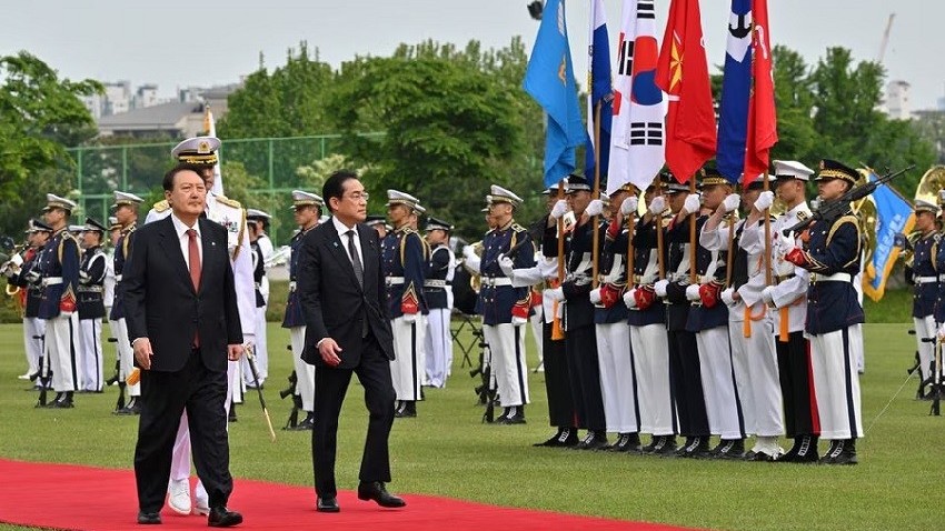Thượng đỉnh Hàn Quốc-Nhật Bản: Thủ tướng Kishida nói trái tim 'đau đớn', Tổng thống Yoon Suk Yeol chỉ thị nhân viên hành động kỹ lưỡng