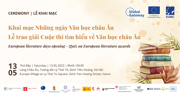 Phong phú chuỗi sự kiện Những ngày Văn học châu Âu 2023 tại Hà Nội