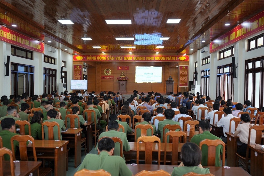 Hội nghị tập huấn công tác nhân quyền cấp cơ sở năm 2023 tại Kon Tum. (Nguồn: BCĐNQ)