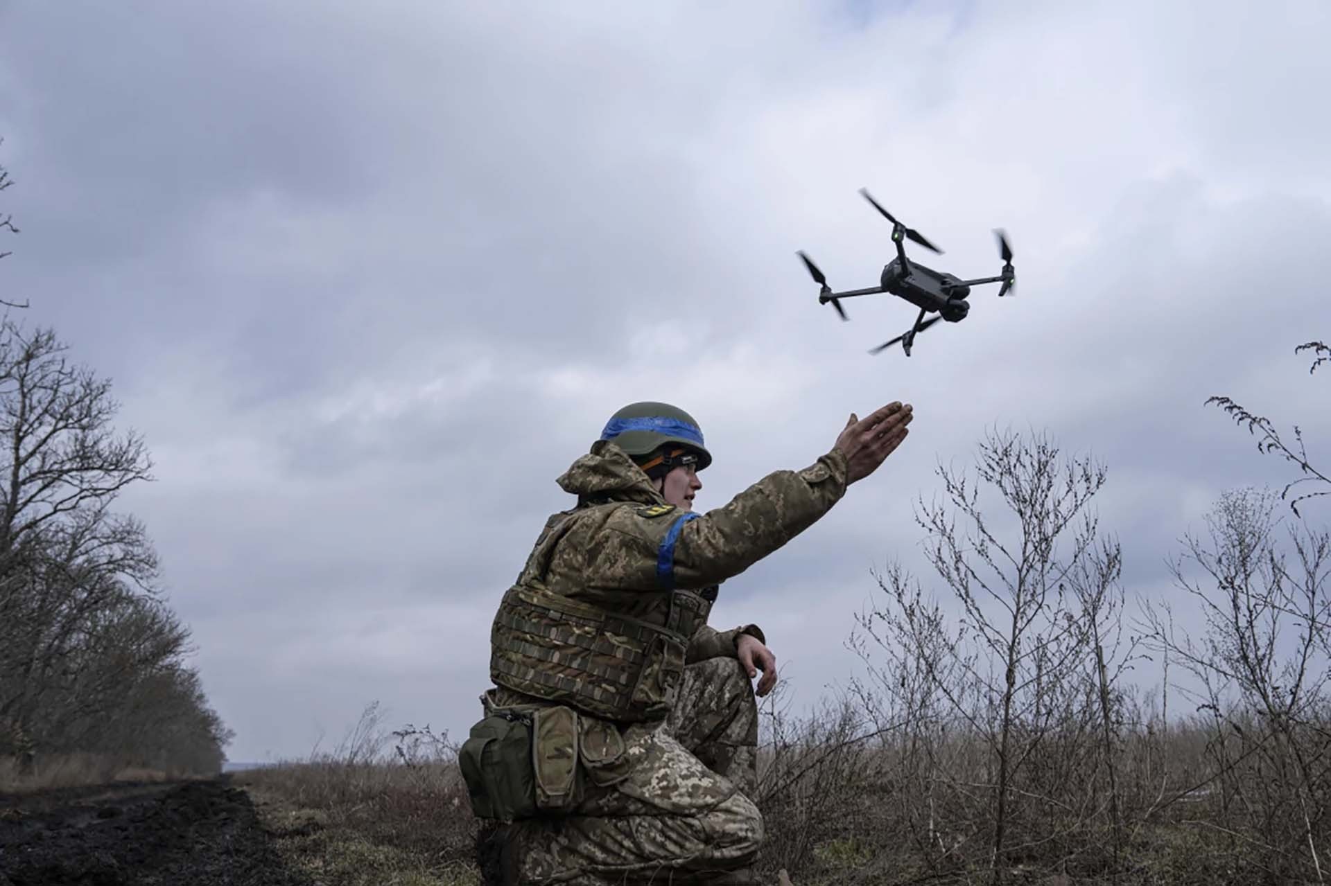 Công nghệ AI hiện đại được áp dụng trong các UAV cho thấy sự lợi hại trong chiến tranh ngày nay. (Nguồn: AP)