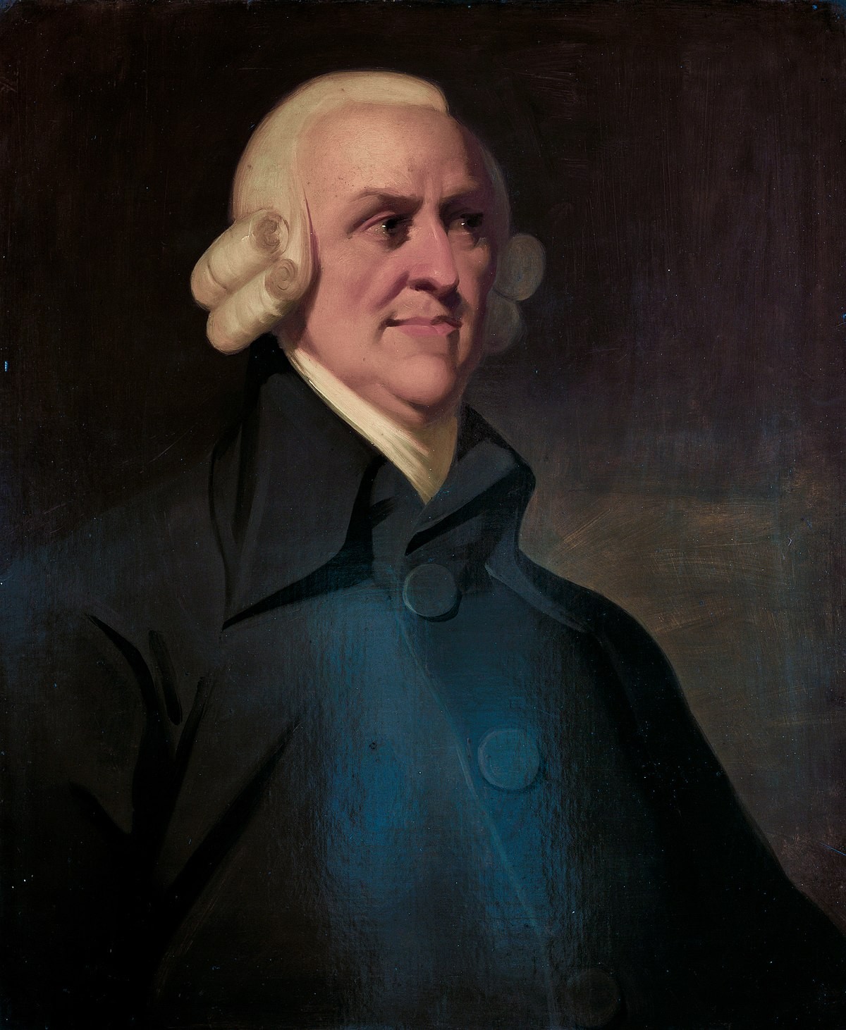 Adam Smith. (Nguồn: Wikipedia)