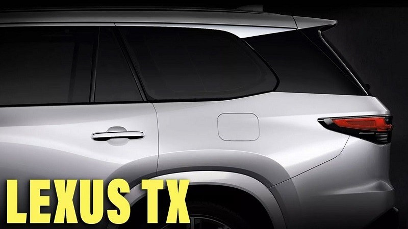 Mẫu xe SUV hạng sang - Lexus TX chính thức lộ diện