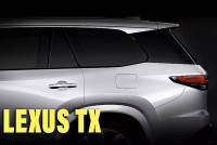 Mẫu xe SUV hạng sang - Lexus TX chính thức lộ diện