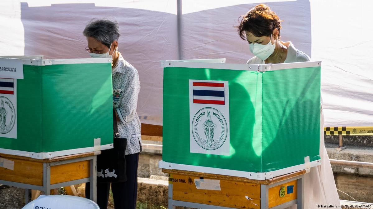 (05.15) Phe đối lập đang chiếm ưu thế trong cuộc bầu cử ngày 14/5 tại Thái Lan. (Nguồn: ZUMA Wire)