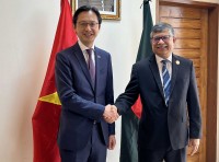 Việt Nam-Bangladesh nhất trí phối hợp xây dựng tầm nhìn dài hạn cho quan hệ hai nước