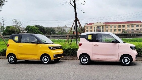 Ô tô điện mini Wuling HongGuang lắp ráp tại Việt Nam chính thức được lộ diện