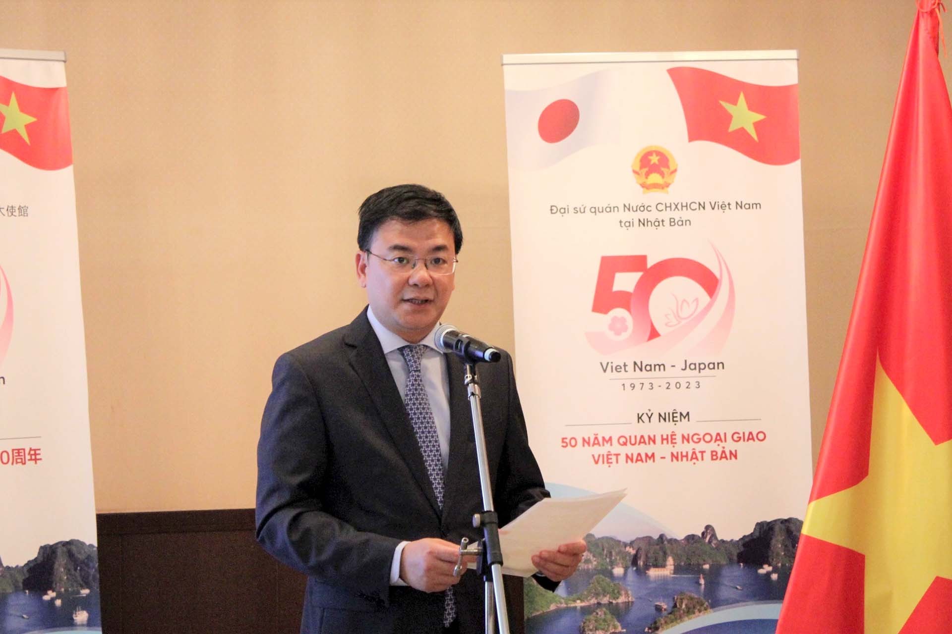 Đại sứ Phạm Quang Hiệu phát biểu tại họp báo. (Nguồn: TTXVN)