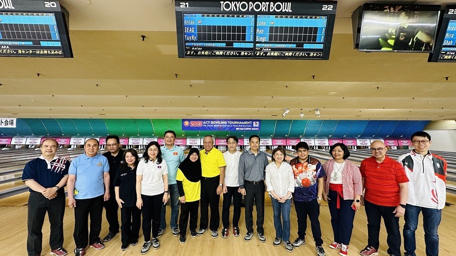 Đại sứ quán Việt Nam tại Nhật Bản chủ trì tổ chức Giải Bowling ACT 2023
