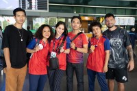 SEA Games 32: Phan Hiển đón Khánh Thi và đội tuyển dancesport-breaking Việt Nam về nước