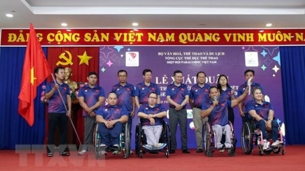 Send-off ceremony for Vietnamese team to ASEAN Para Games 12