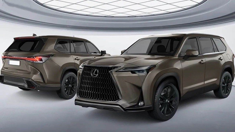 Lộ diện bản phát thảo Lexus GX hoàn toàn mới