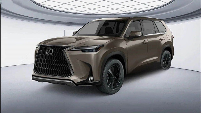 Thiết kế phần đầu xe Lexus GX