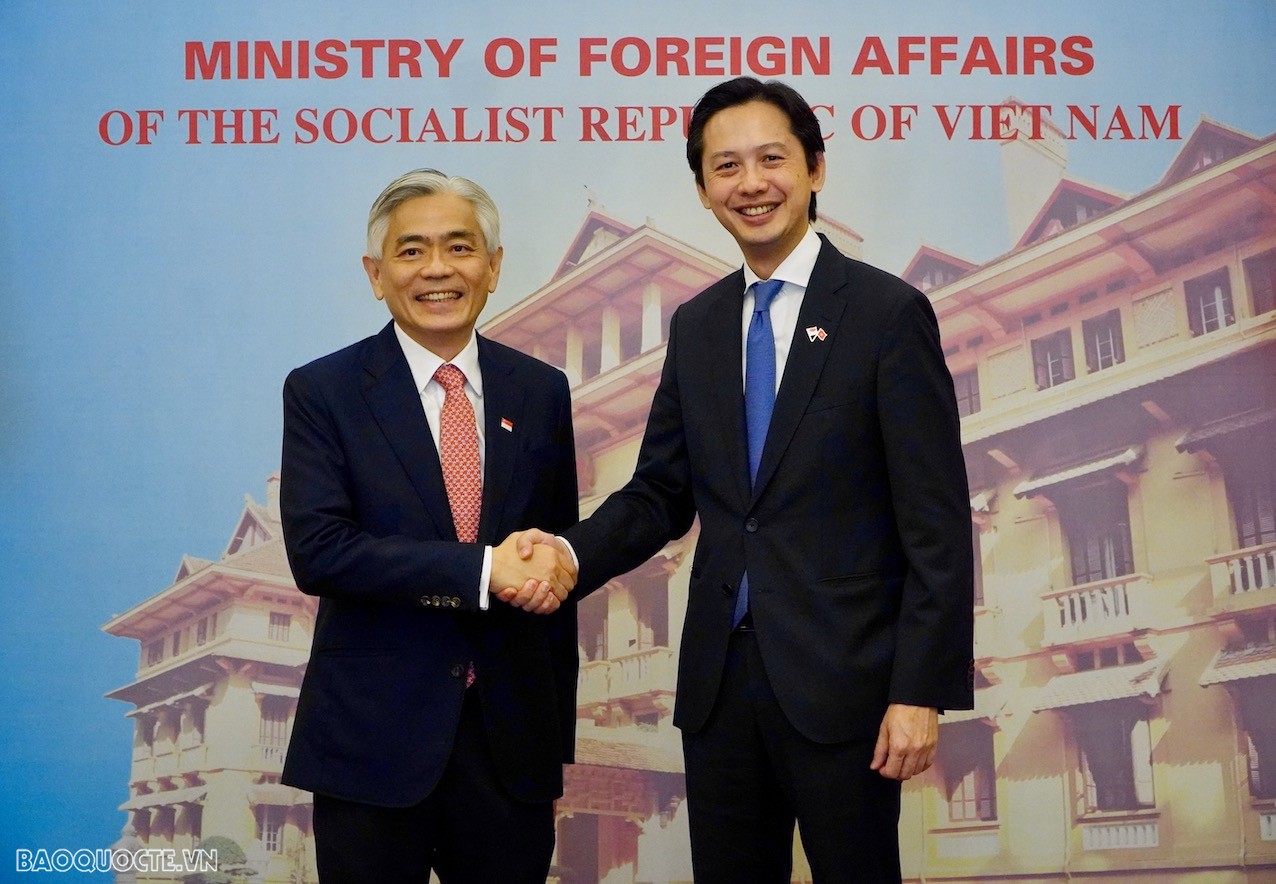 Việt Nam-Singapore đẩy mạnh hợp tác trong những lĩnh vực chuyển đổi số, công nghệ và năng lượng xanh
