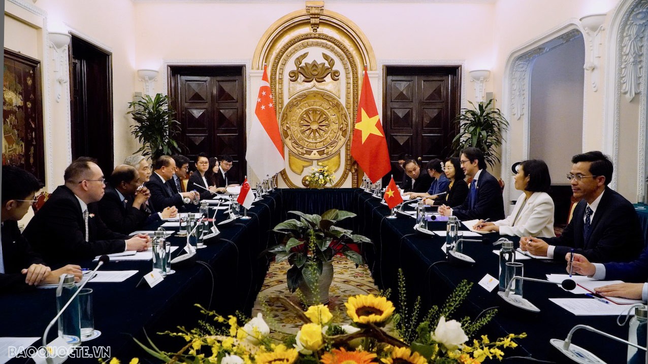 Việt Nam-Singapore đẩy mạnh hợp tác trong những lĩnh vực chuyển đổi số, công nghệ và năng lượng xanh