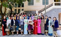 VUFO sẵn sàng hợp tác, chia sẻ kinh nghiệm với các nữ cán bộ Bộ Ngoại giao Lào