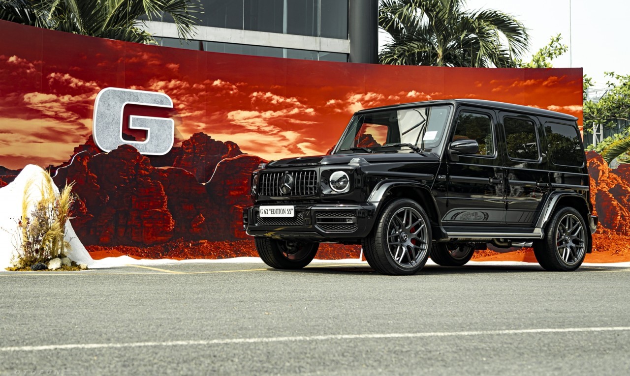 Cận cảnh chi tiết SUV hạng sang - Mercedes-AMG G63 Edition 55 2023, giá từ 12,6 tỷ đồng