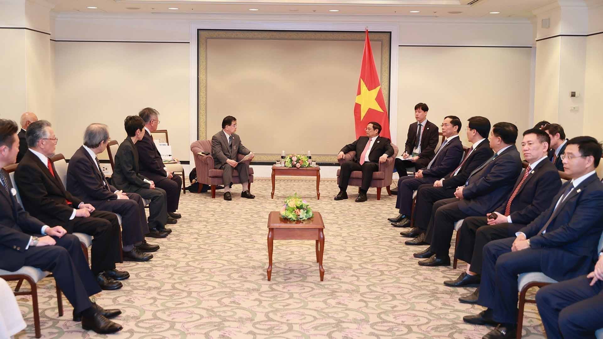 Thủ tướng Phạm Minh Chính tiếp các Hội hữu nghị Việt Nam-Hiroshima