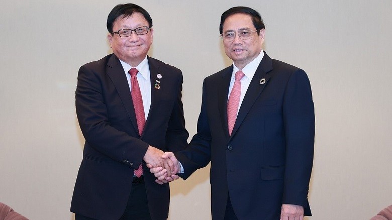 Thủ tướng Phạm Minh Chính tiếp Tổng Giám đốc Tập đoàn Sojitz (Nhật Bản)