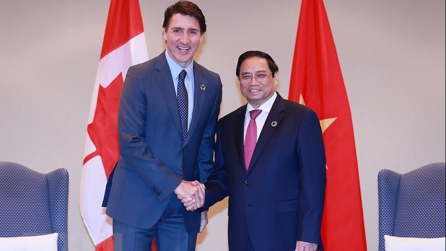 Thủ tướng Chính phủ Phạm Minh Chính gặp lãnh đạo các nước và tổ chức quốc tế tại Hội nghị thượng đỉnh G7 mở rộng