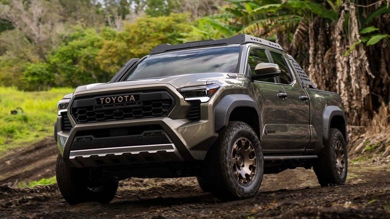 Cận cảnh Toyota Tacoma 2024 với hàng loạt công nghệ mới 