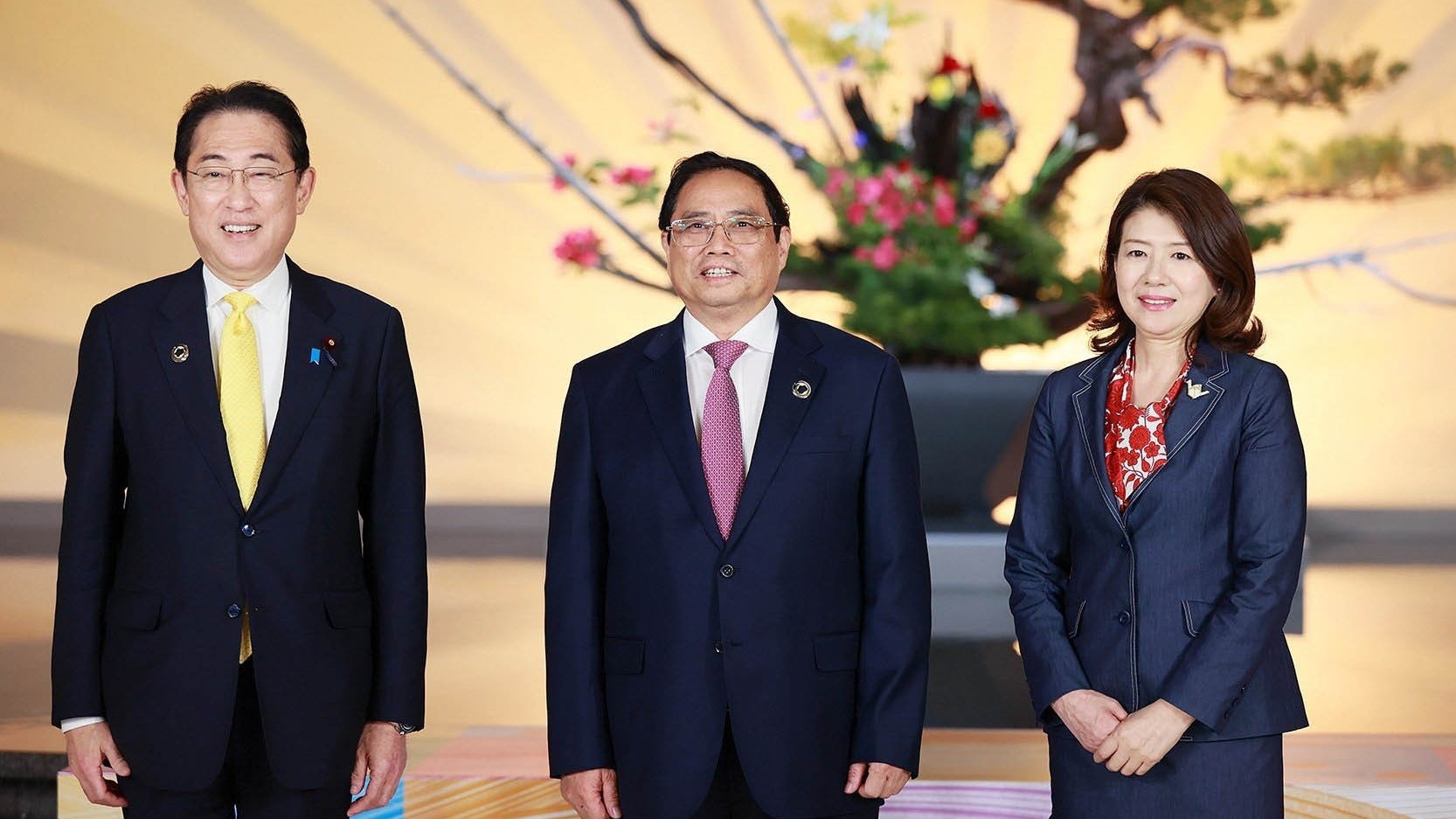 Lễ đón Thủ tướng Phạm Minh Chính dự Hội nghị thượng đỉnh G7 mở rộng