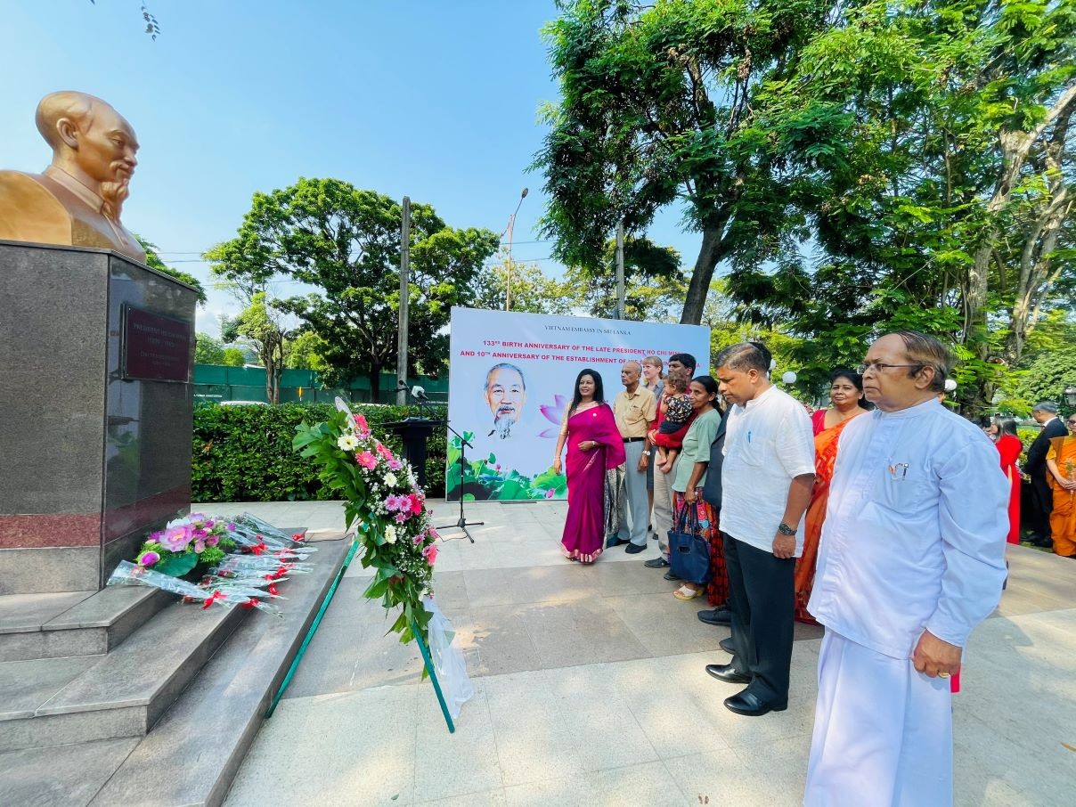 Các thế hệ lãnh đạo và người dân Sri Lanka luôn dành tình cảm trân trọng với Chủ tịch Hồ Chí Minh