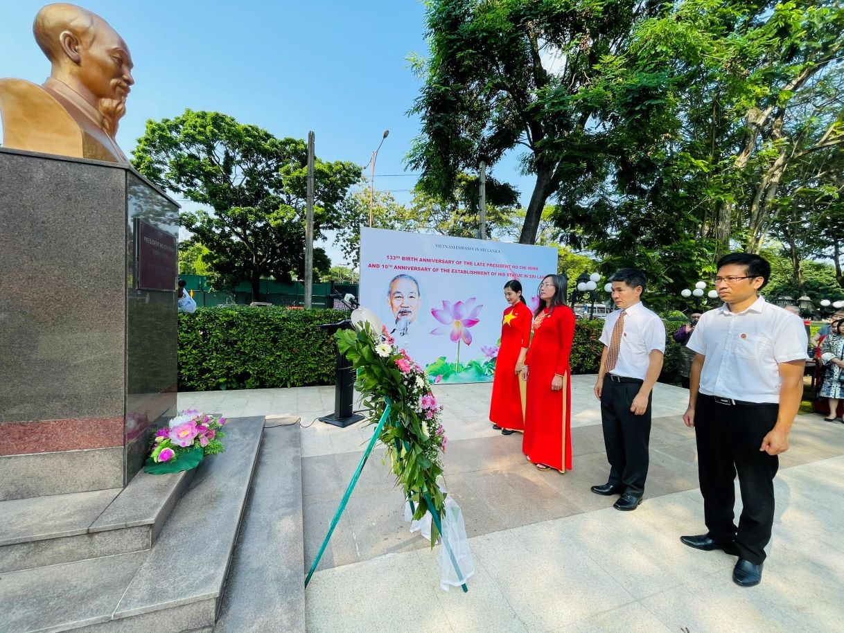 Các thế hệ lãnh đạo và người dân Sri Lanka luôn dành tình cảm trân trọng với Chủ tịch Hồ Chí Minh