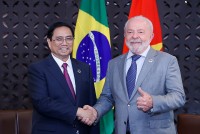 Thủ tướng Phạm Minh Chính gặp Tổng thống Brazil và Tổng thống Ukraine