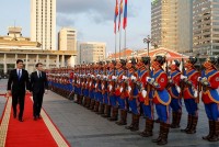 Mông Cổ lần đầu tiên đón Tổng thống quốc gia phương Tây này