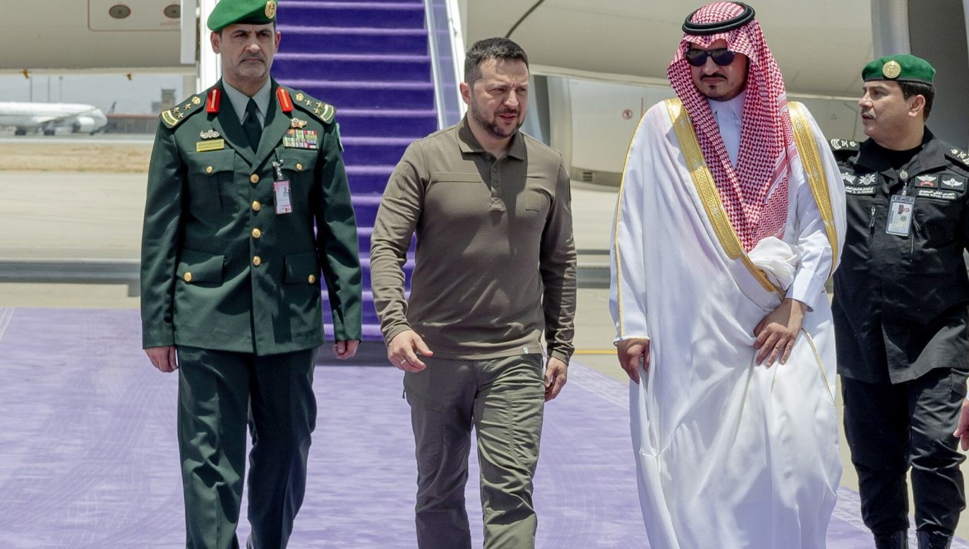 Tổng thống Ukraine Volodymyr Zelensky có chuyến thăm tới Saudi Arabialần đầu tiên. (Nguồn: Reuters)