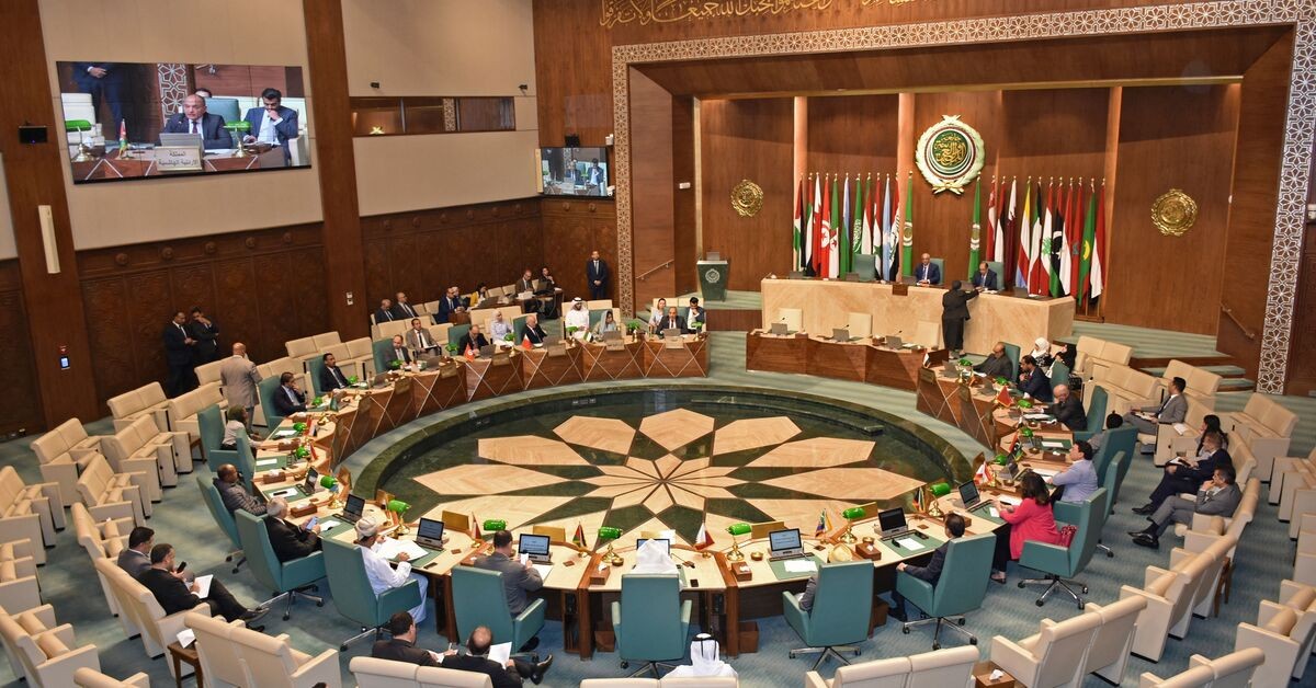   [Ảnh 4: Hội nghị thượng đỉnh Liên đoàn Arab 2023 diễn ra trong không khí tích cực. (Ảnh: AFP)
