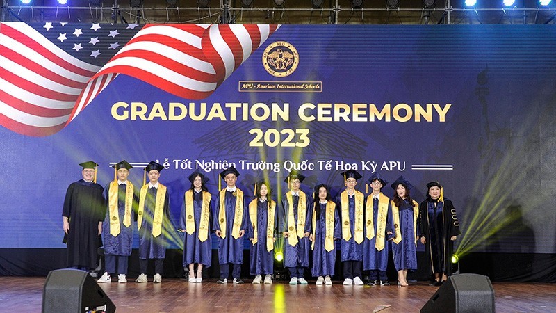 Trường Quốc tế Hoa Kỳ APU tổ chức Lễ Tốt nghiệp niên khóa 2022-2023