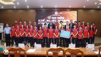 SEA Games 32: VFF trao tiền thưởng cho đội tuyển nữ và U22 Việt Nam