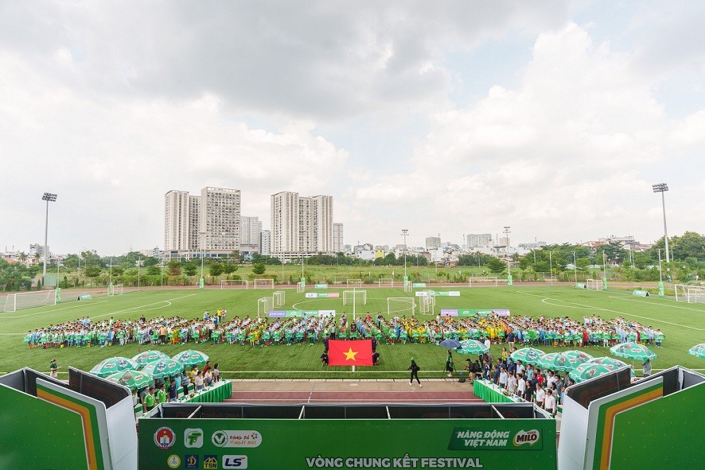 187 đội bóng tham gia tranh tài tại Vòng chung kết Giải bóng đá học đường TP. Hồ Chí Minh