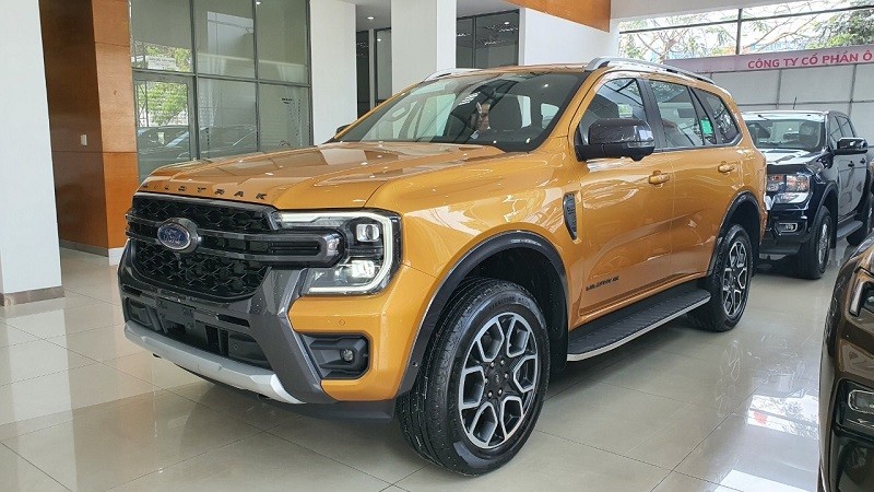 Cận cảnh Ford Everest Wildtrak 2023 tại Việt Nam, giá từ 1,5 tỉ đồng