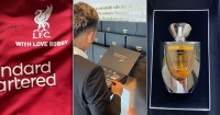 Xúc động buổi chia tay và quà tặng của Roberto Firmino dành cho Liverpool