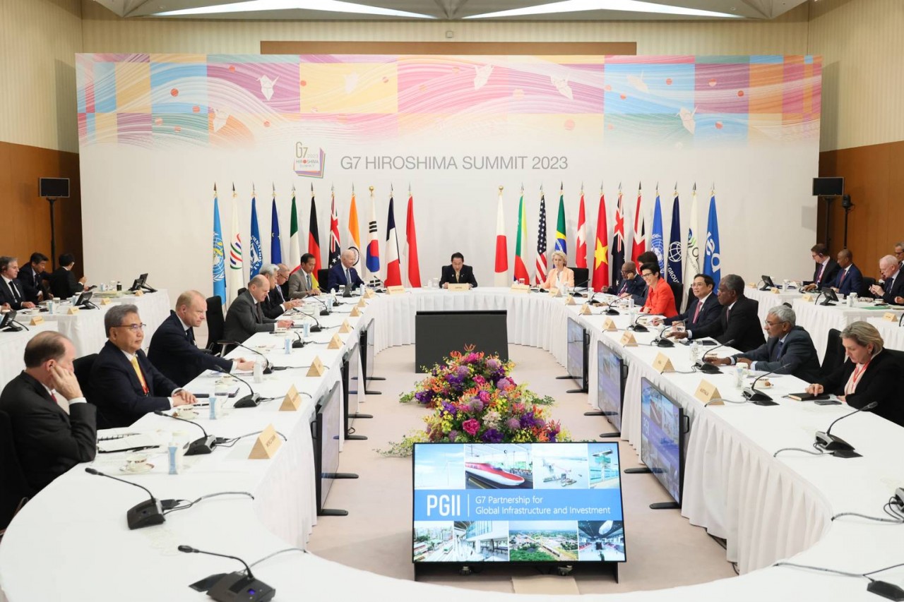 Dấu ấn Việt Nam tại Hội nghị Thượng đỉnh G7 mở rộng 2023