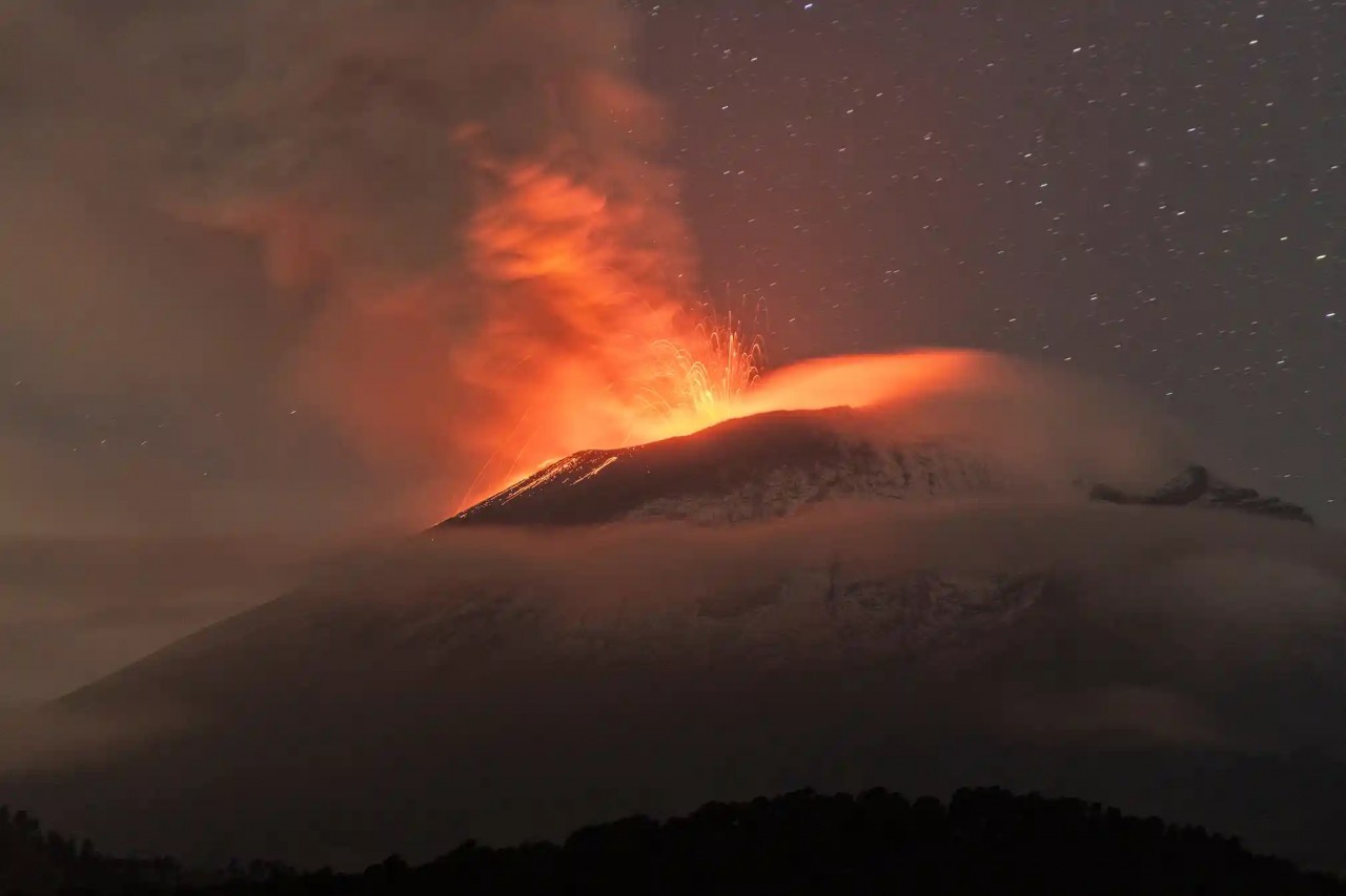 Hàng triệu người dân Mexico bị ảnh hưởng bởi vụ núi lửa phun trào