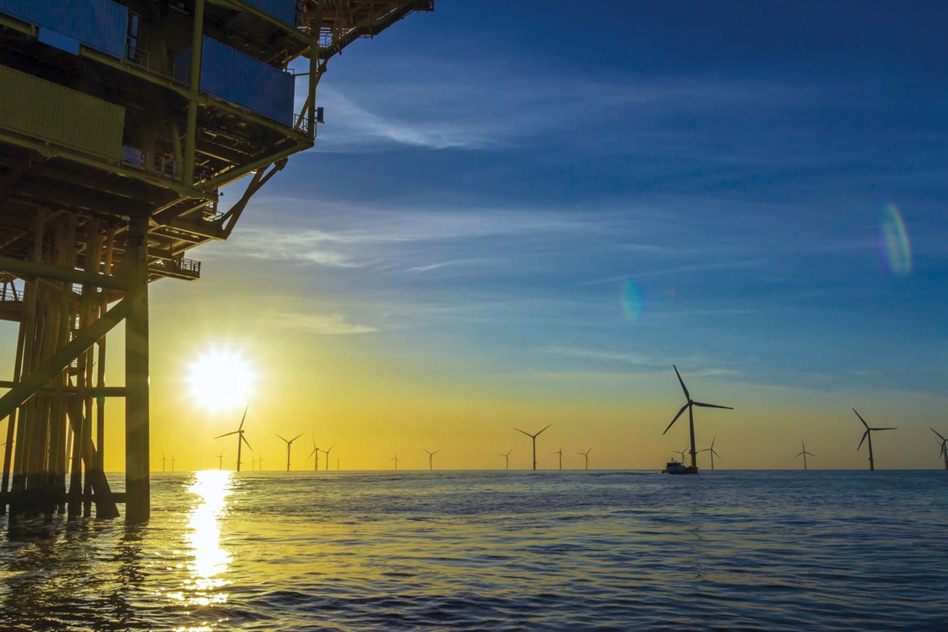 PetroVietnam xây dựng Chiến lược sản xuất khí hydro từ điện gió ngoài khơi nhằm góp phần giảm lượng khí thải nhà kính và kiến tạo một tương lai xanh hơn. (Nguồn: PetroVietnam)