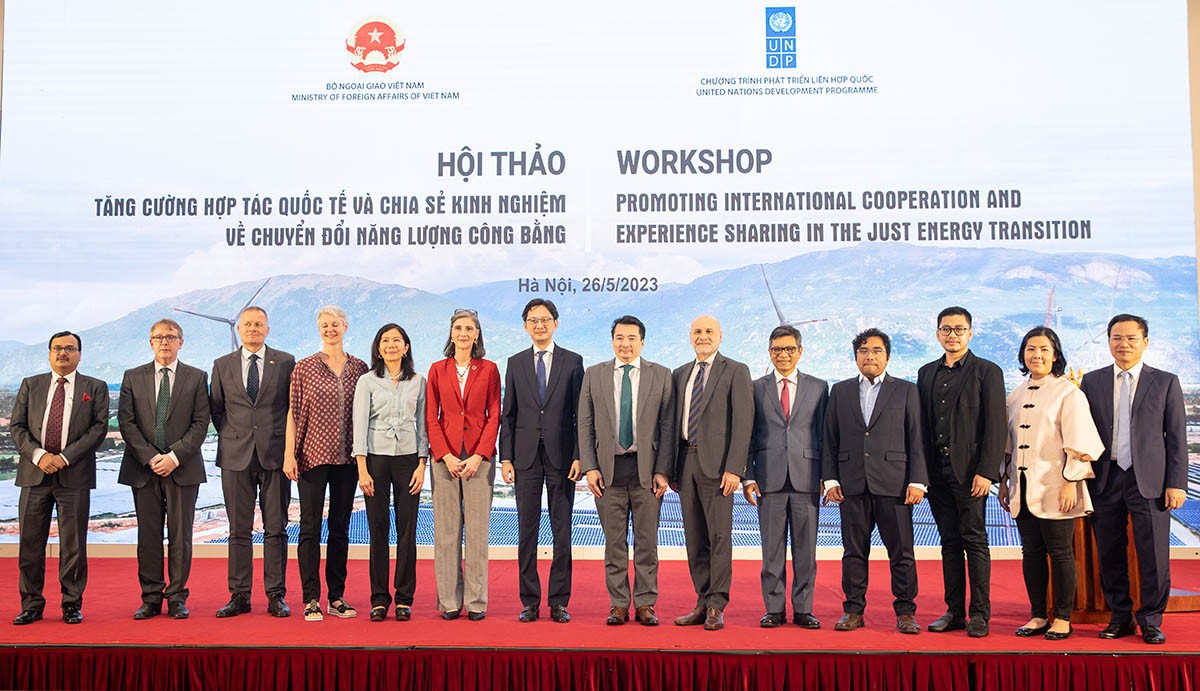 Workshop to drive global just energy transition and sustainable development goals