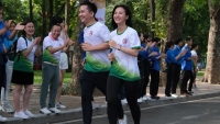 Hơn 500 người tham gia Giải chạy Marathon 'Thanh niên Việt Nam nói không với thuốc lá và thuốc lá điện tử'