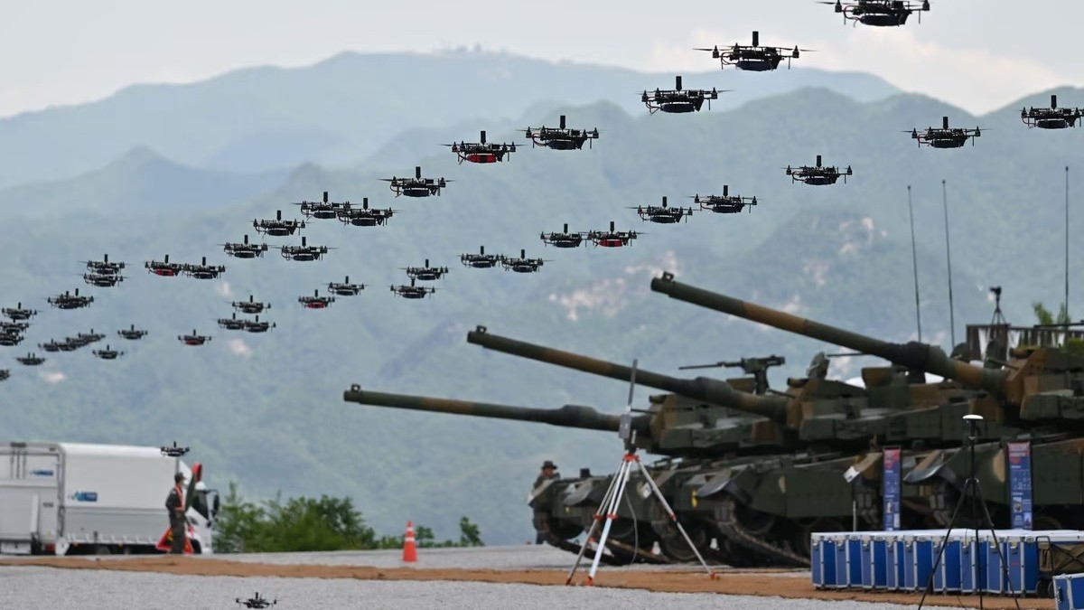 Hàn Quốc ra mắt đơn vị chỉ huy chiến đấu chung đầu tiên, chú trọng sử dụng các phương tiện không người lái (UAV)