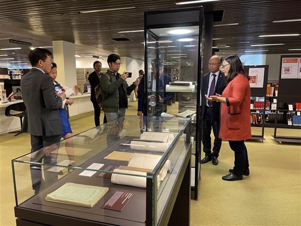 Old Vietnamese publications in Romanized script on display in Paris