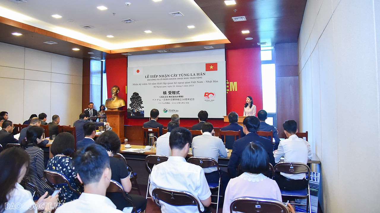 Trợ lý Bộ trưởng nhấn mạnh, mối quan hệ hữu nghị và hợp tác giữa Việt Nam-Nhật Bản không ngừng được củng cố và phát triển trên nhiều lĩnh vực. Hoạt động văn hóa, giao lưu nhân dân đã trở thành một nền tảng quan trọng cho mối quan hệ ngày càng gắn bó và ti