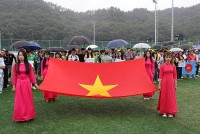 Không khí sôi động tại Hội thao cộng đồng của người Việt toàn Hàn Quốc