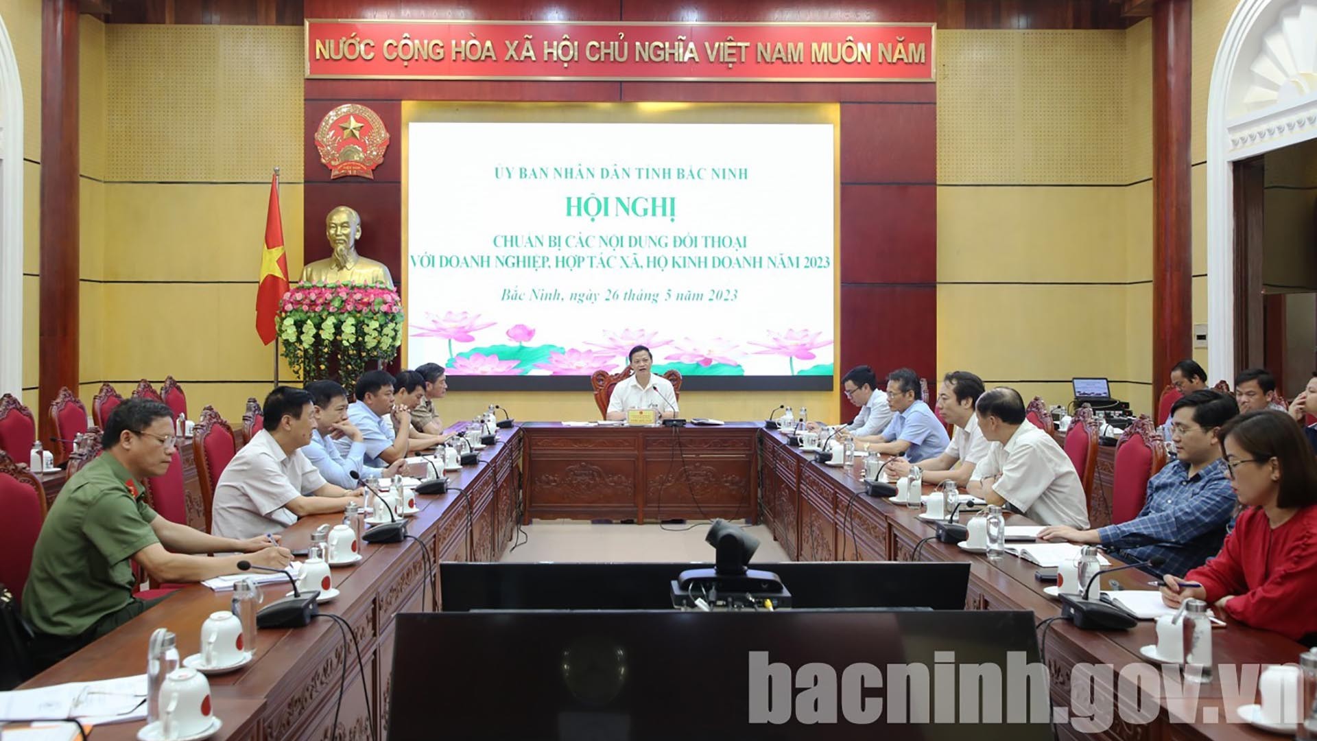 Bắc Ninh đối thoại cùng doanh nghiệp, tháo gỡ khó khăn, thúc đẩy phát triển