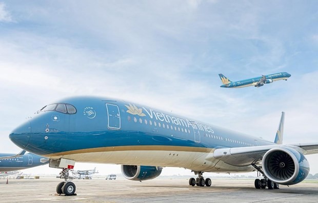 A Vietnam Airlines aircraft (Photo: VNA)