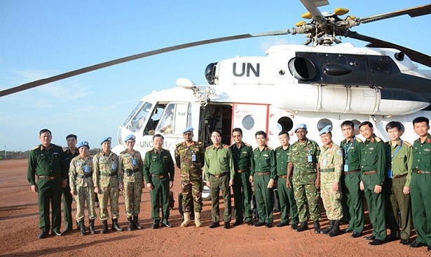 Dấn ấn những người lính gìn giữ hoà bình Việt Nam đầu tiên tại phái bộ UNISFA