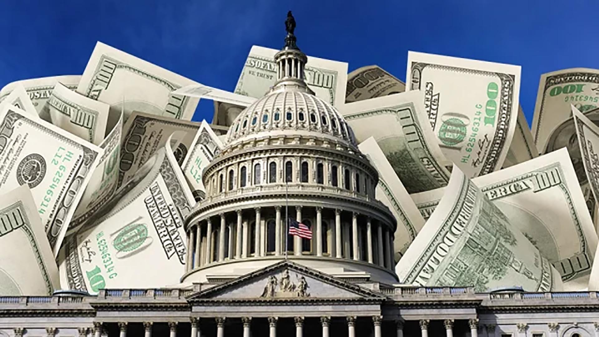 Chính phủ Mỹ đang đứng trước nguy cơ vỡ nợ. Ảnh minh họa. (Nguồn: The Hill)