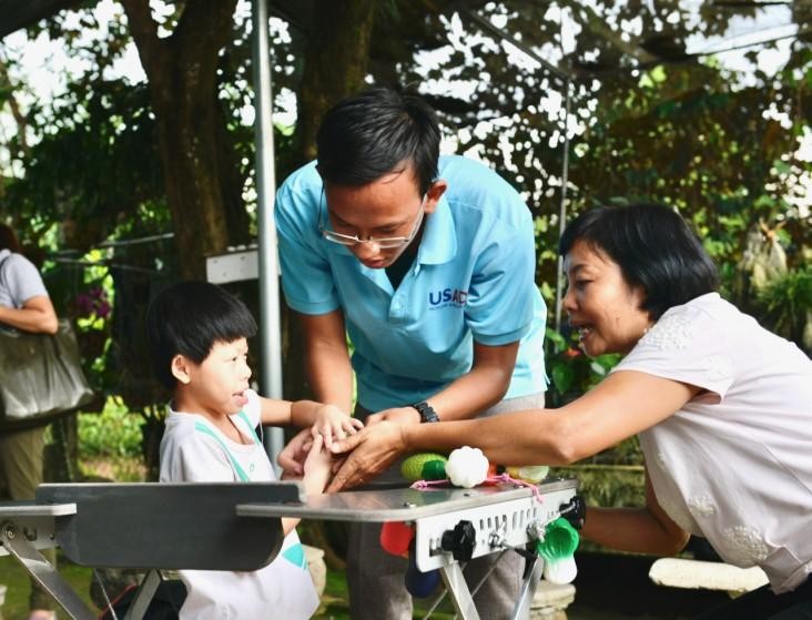 USAID Supports Rehabilitation Services in Binh Phuoc Province. Nguyen Thac Phuong/USAID